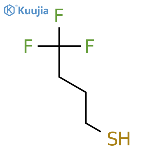 4,4,4-trifluorobutane-1-thiol structure