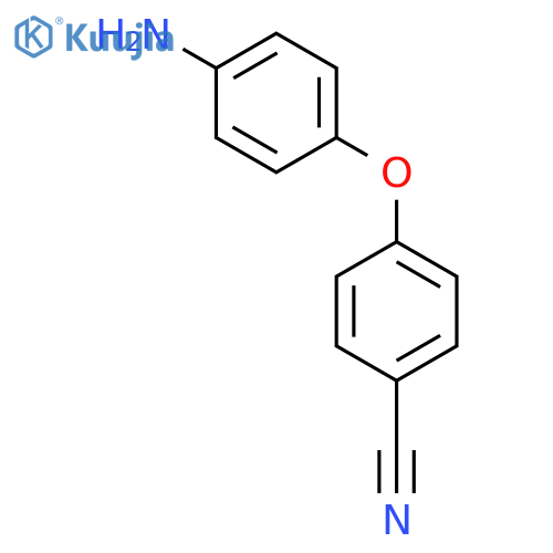 4-(4-Aminophenoxy)benzonitrile structure