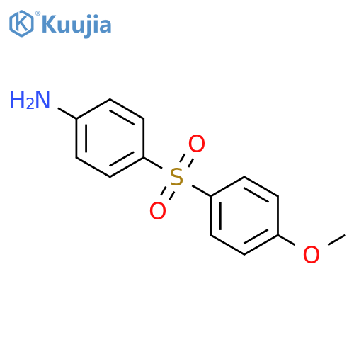 Benzenamine, 4-[(4-methoxyphenyl)sulfonyl]- structure