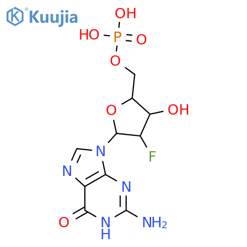 5'-Guanylic acid, 2'-deoxy-2'-fluoro- structure