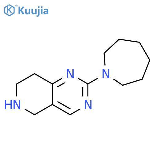 2-Azepan-1-yl-5,6,7,8-tetrahydro-pyrido[4,3-d]pyrimidine structure