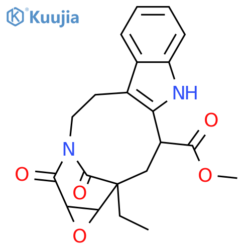 Melosine F; 16-Epimer, 14β,15β-epoxide structure