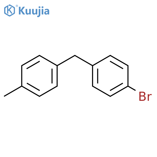 Benzene, 1-bromo-4-[(4-methylphenyl)methyl]- structure