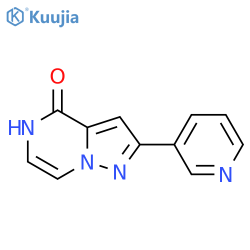 2-(pyridin-3-yl)pyrazolo[1,5-a]pyrazin-4-ol structure
