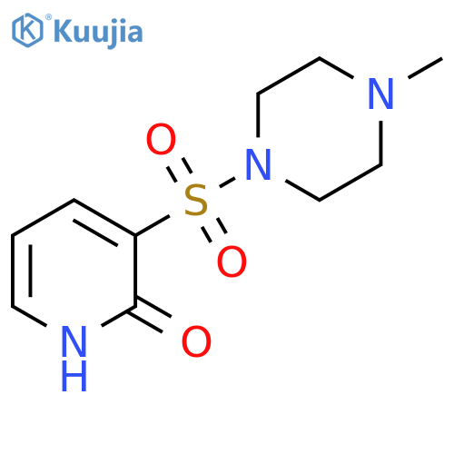 3-(4-Methyl-piperazine-1-sulfonyl)-1H-pyridin-2-one structure
