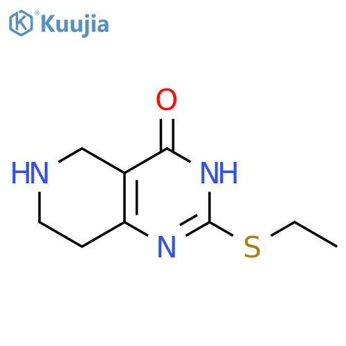 2-Ethylsulfanyl-5,6,7,8-tetrahydro-pyrido[4,3-d]pyrimidin-4-ol structure