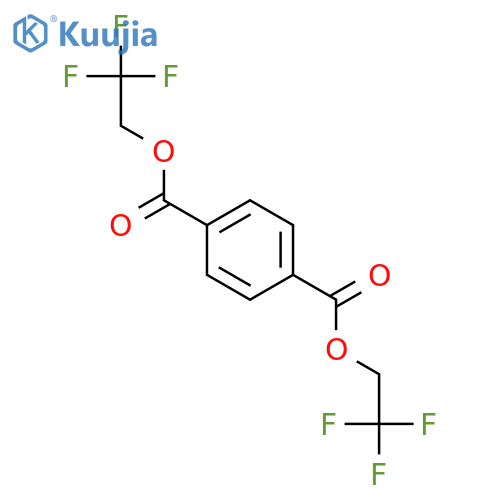 1,4-bis(2,2,2-trifluoroethyl) benzene-1,4-dicarboxylate structure