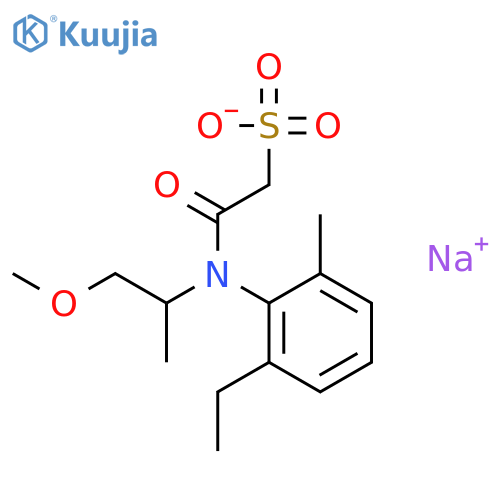 Metolachlor ESA structure