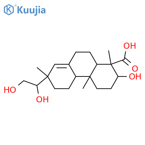 3,15,16-Trihydroxy-8(14)-isopimaren-18-oic acid; (3β,15R)-form structure