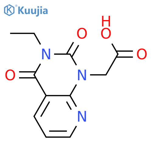 (3-Ethyl-2,4-dioxo-3,4-dihydro-2H-pyrido[2,3-d]pyrimidin-1-yl)-acetic acid structure
