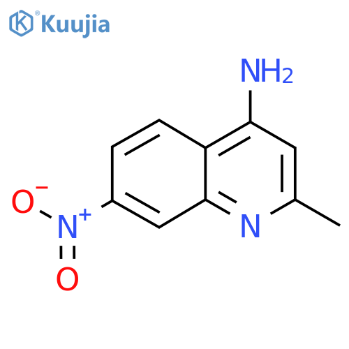 2-Methyl-7-nitroquinolin-4-amine structure