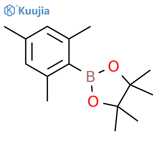 4,4,5,5-Tetramethyl-2-(2,4,6-trimethylphenyl)-1,3,2-dioxaborolane structure