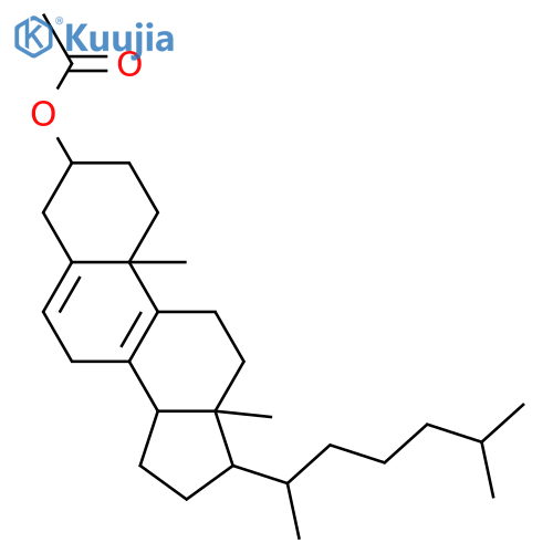 Cholesta-5,8-dien-3-ol; 3β-form, Ac structure