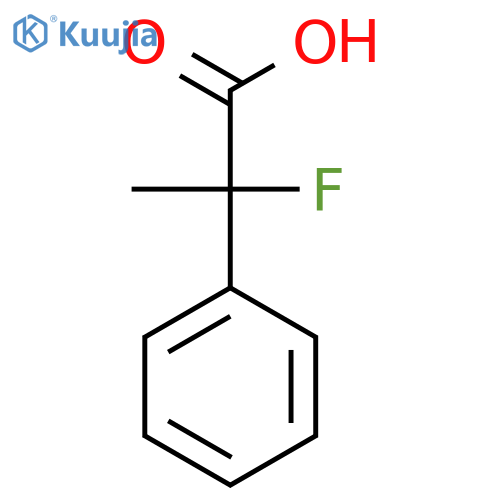 2-fluoro-2-phenylpropanoic acid structure