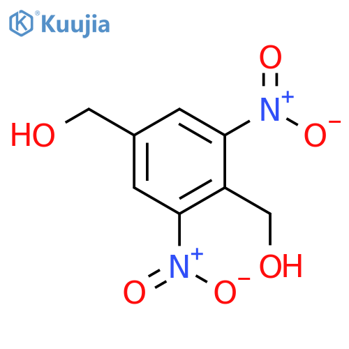 2,6-Dinitrobenzene-1,4-dimethanol structure