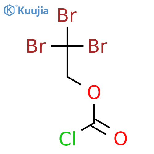 Carbonochloridic acid,2,2,2-tribromoethyl ester structure
