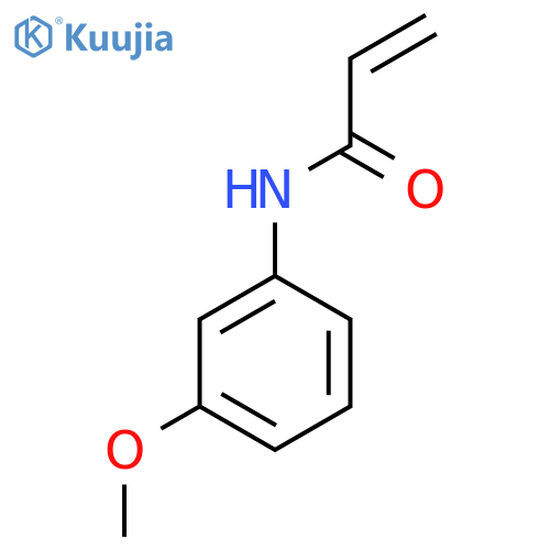 N-(3-methoxyphenyl)prop-2-enamide structure