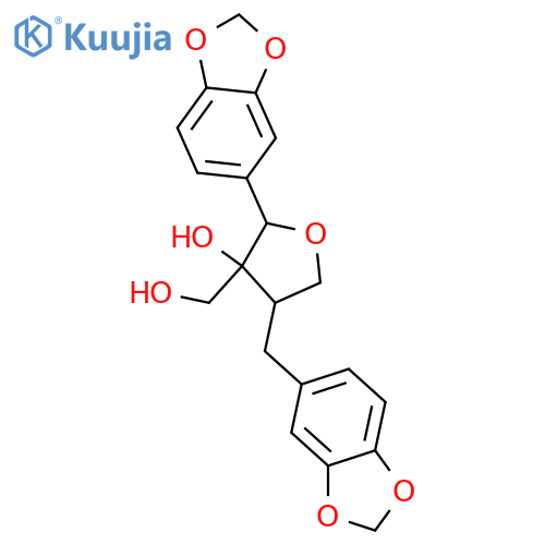 7,9'-Epoxy-8,8'-lignan-3,3',4,4',8,9-hexol; (7R,8S,8'S)-form, 3,4:3',4'-Bis(methylene) ether structure