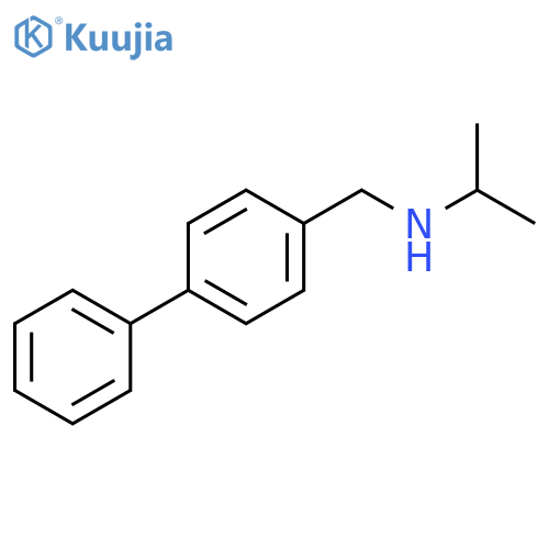 N-([1,1'-biphenyl]-4-ylmethyl)-N-isopropylamine structure