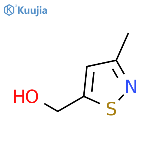(3-methyl-1,2-thiazol-5-yl)methanol structure