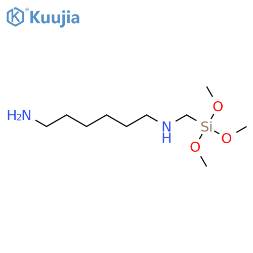 n1-((Trimethoxysilyl)methyl)hexane-1,6-diamine structure