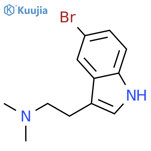 1H-Indole-3-ethanamine,5-bromo-N,N-dimethyl- structure