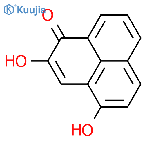 2,4-Dihydroxy-1H-phenalen-1-one structure