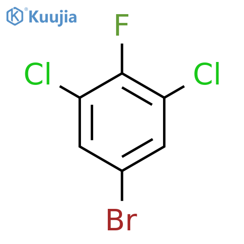 5-Bromo-1,3-dichloro-2-fluorobenzene structure