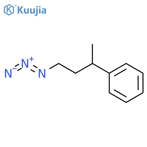 (4-azidobutan-2-yl)benzene structure