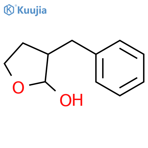3-Benzyltetrahydrofuran-2-ol structure