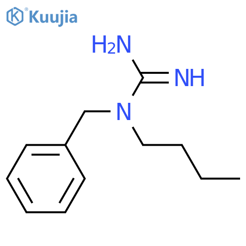 1-benzyl-1-butylguanidine structure