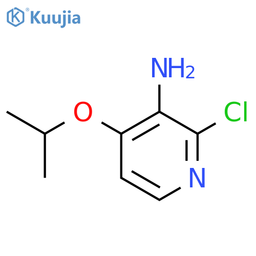 2-Chloro-4-(propan-2-yloxy)pyridin-3-amine structure