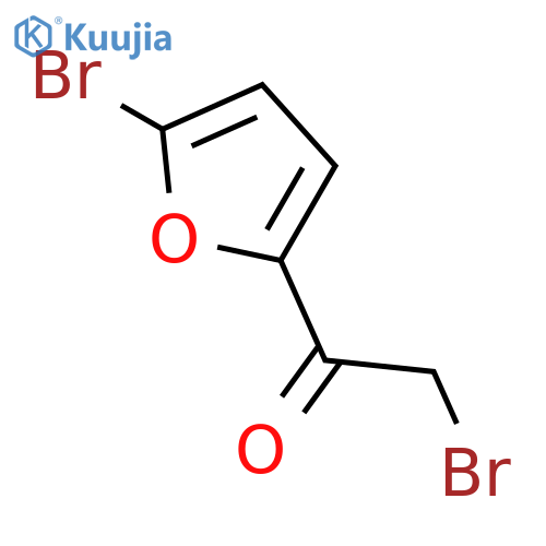 2-bromo-1-(5-bromofuran-2-yl)ethan-1-one structure