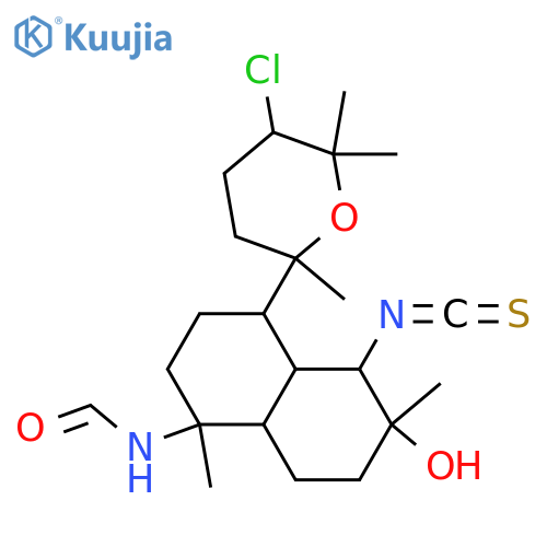 Kalihinol A; 5-Isothiocyanate, 10-formamide structure