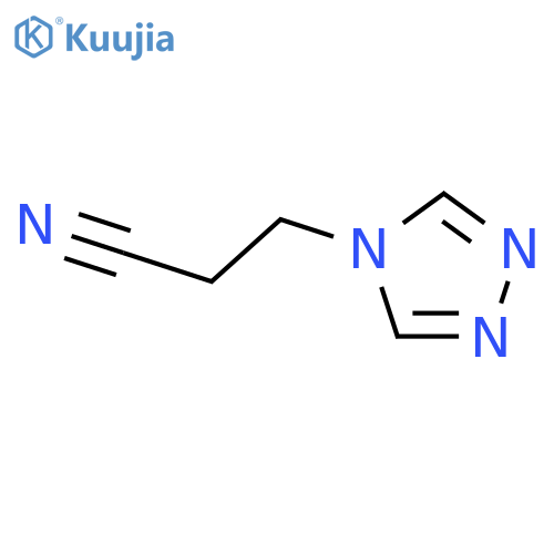 3-(4H-1,2,4-Triazol-4-yl)propanenitrile structure