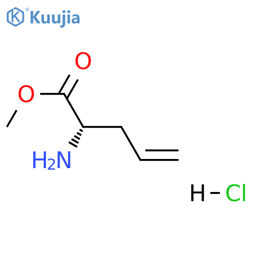 (S)-Methyl 2-Aminopent-4-enoate Hydrochloride structure