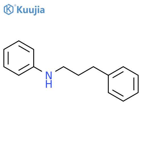 N-(3-phenylpropyl)aniline structure