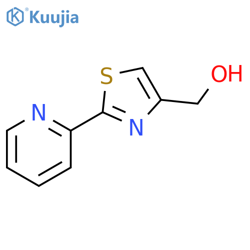 2-(pyridin-2-yl)-1,3-thiazol-4-ylmethanol structure