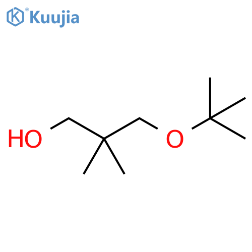 3-(tert-butoxy)-2,2-dimethylpropan-1-ol structure