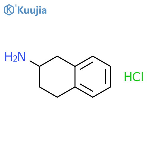 1,2,3,4-Tetrahydronaphthalen-2-amine hydrochloride structure