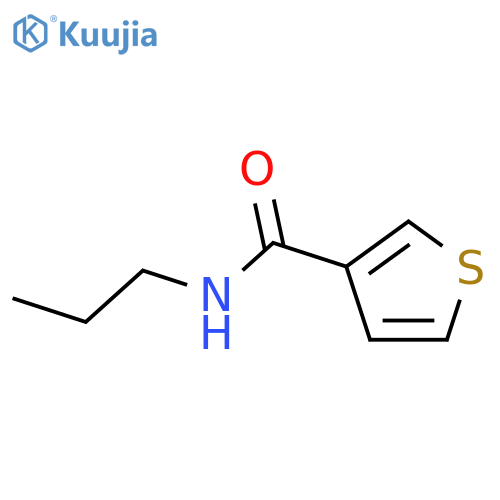 3-Thiophenecarboxamide, N-propyl- structure