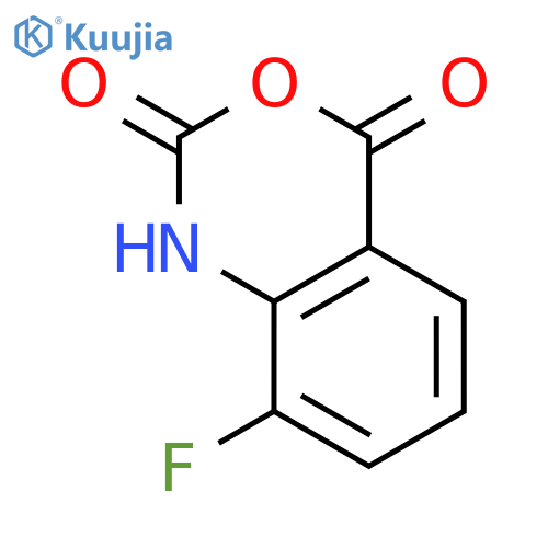 3-Fluoroisatoic anhydride structure