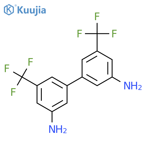 3,3'-Diamino-5,5'-bis(trifluoromethyl)biphenyl structure
