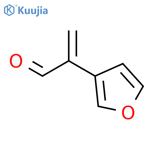 3-Furanacetaldehyde, a-methylene- structure