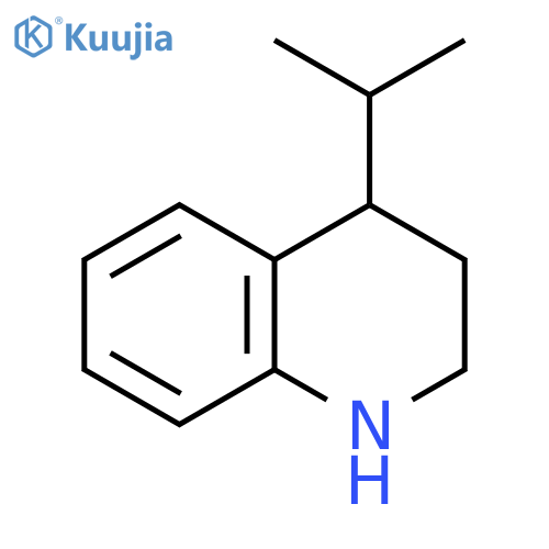 Quinoline, 1,2,3,4-tetrahydro-4-(1-methylethyl)- structure