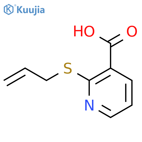 2-(Allylthio)nicotinic acid structure