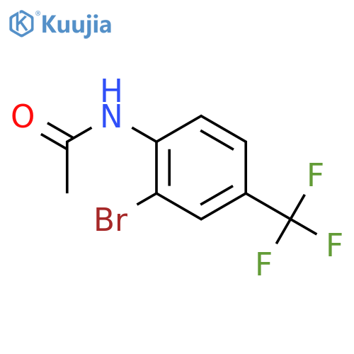 2'-Bromo-4'-(Trifluoromethyl)Acetanilide structure