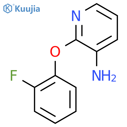 3-Amino-2-(2-fluorophenoxy)pyridine structure