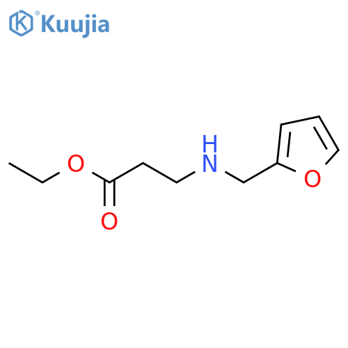 Ethyl 3-(2-Furyl-methyl)aminopropanoate structure