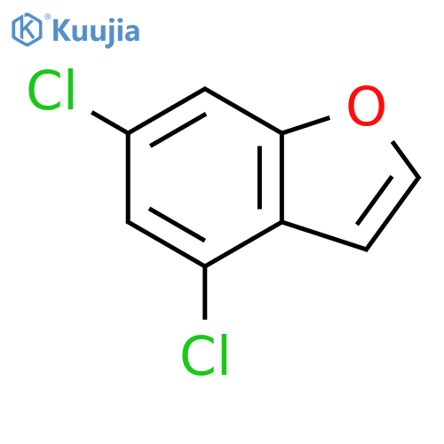 4,6-Dichlorobenzofuran structure